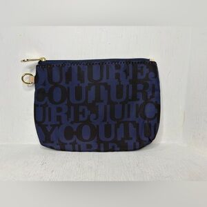 Vintage 2010 Juicy Couture Nylon Pouch - Blue/Black